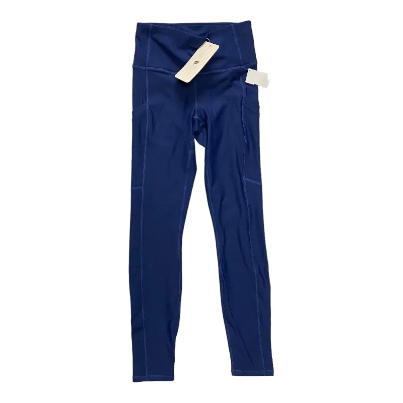 Youthful Style Athletic Leggings By Fabletics In Blue, Size: Xs