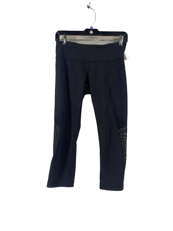 Comfortable Looks Athletic Leggings By Lululemon In Black, Size: 6