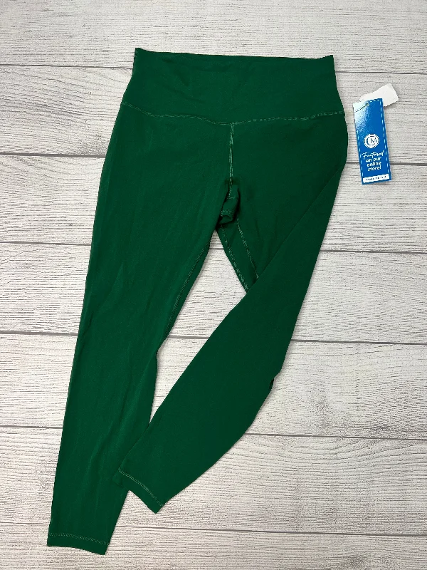 Energy Wear Athletic Leggings By Lululemon In Green, Size: 12
