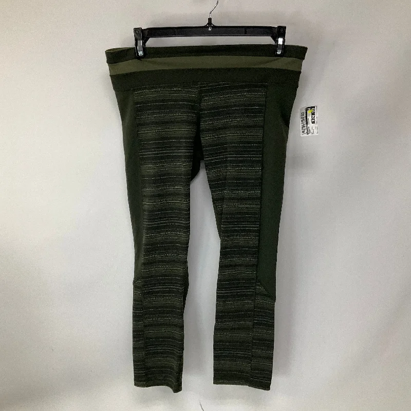 Cozy Sweaters Athletic Leggings By Lululemon In Green, Size: 4