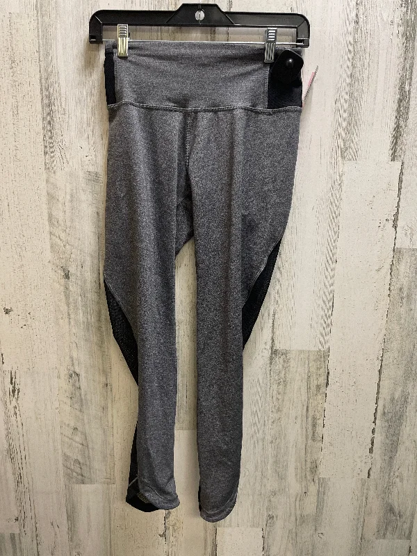 Soft Clothing Athletic Leggings By Lululemon In Grey, Size: S