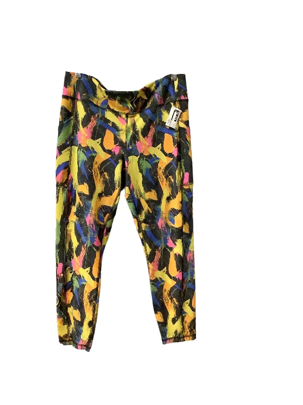 Fashionable And Versatile Athletic Leggings By Lululemon In Multi-colored, Size: 14