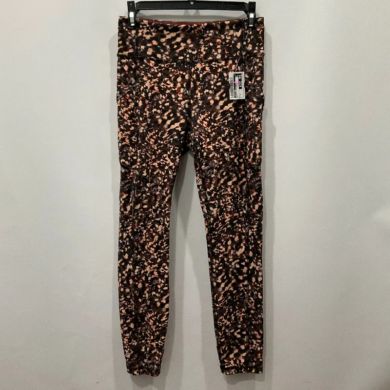 Free And Comfortable Athletic Leggings By Lululemon In Multi-colored, Size: 6