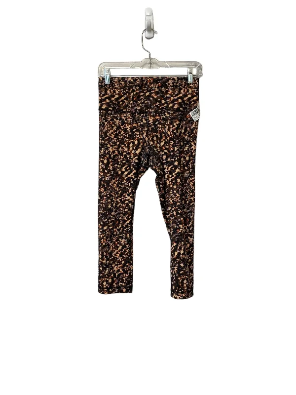 Easy Chic Athletic Leggings By Lululemon In Multi-colored, Size: 8
