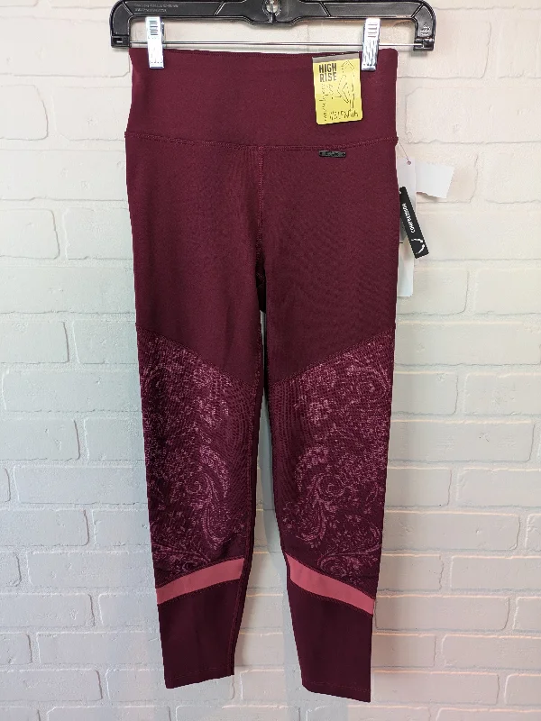 Simple Chic Athletic Leggings By Nanette By Nanette Lepore In Red, Size: 0