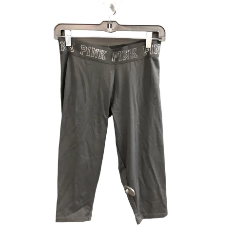 Fashion Elements Athletic Leggings By Pink In Black, Size: M