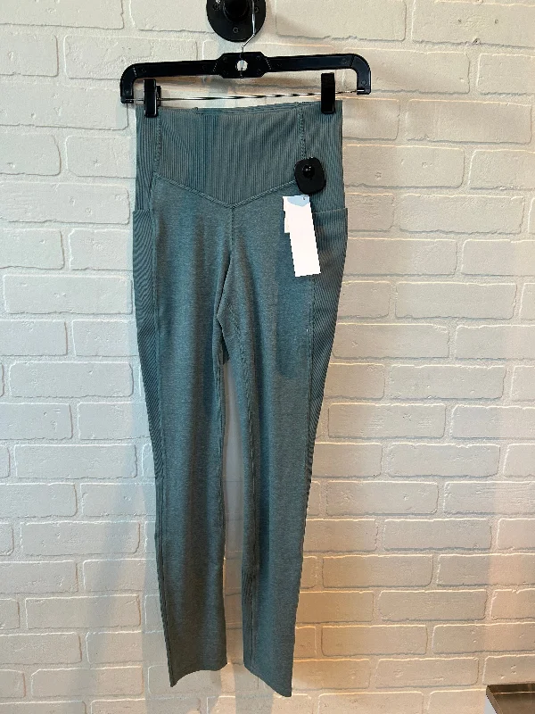 Classic Series Athletic Leggings By The North Face In Green, Size: 4