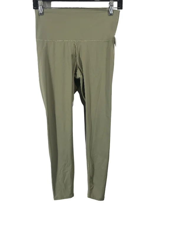 Exquisite Craftsmanship Athletic Leggings By Vestique In Green, Size: M
