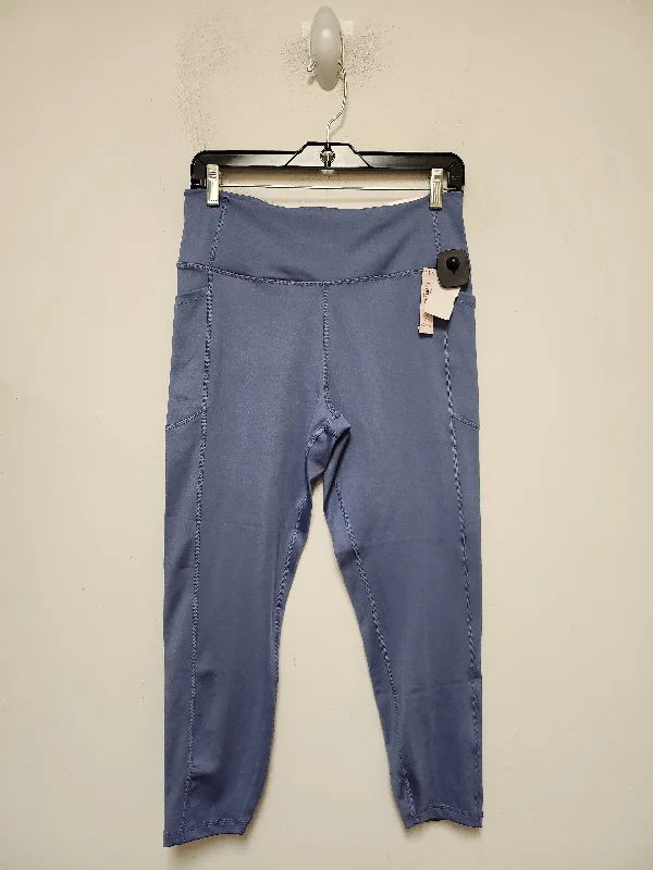 Cozy Fit Athletic Leggings By Victorias Secret In Blue, Size: L