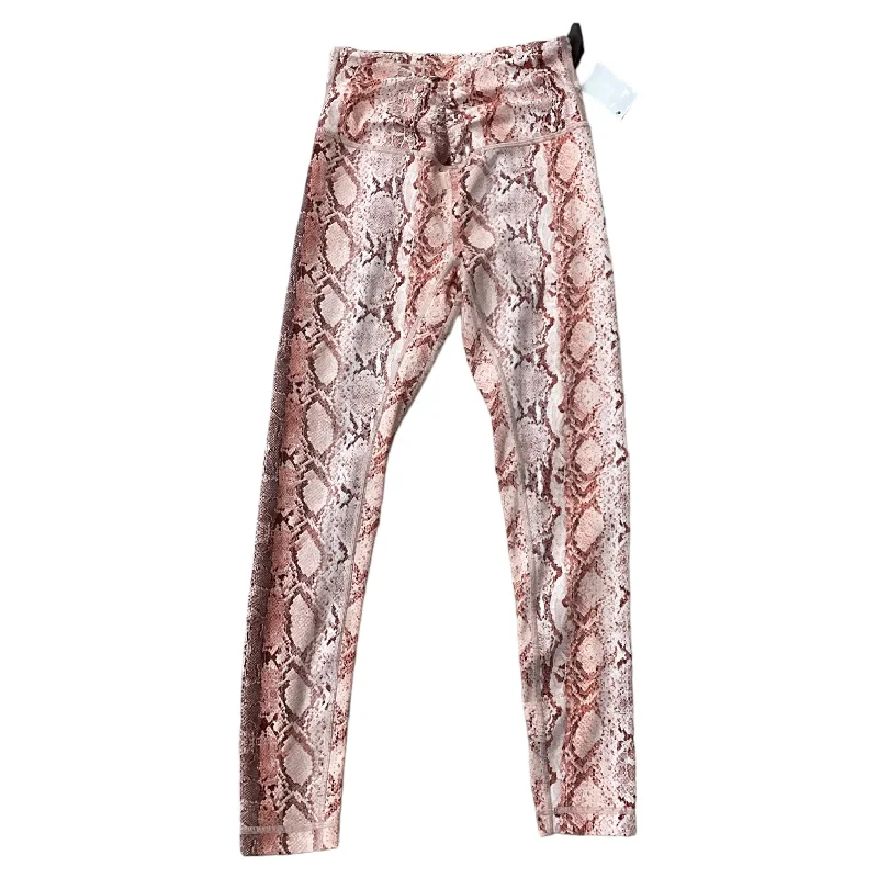 Relaxed Dresses Athletic Leggings By Victorias Secret In Pink & Red, Size: Xs