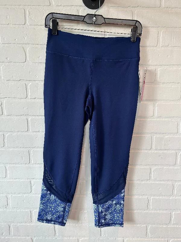Cozy Chic Wear Athletic Leggings Capris By Gaiam In Green, Size: 4