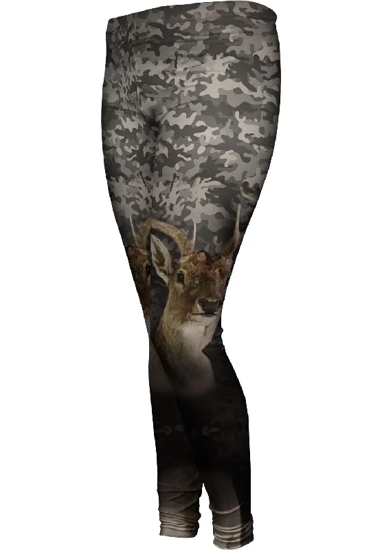 Celebrity Style Camouflage Baroque Deer