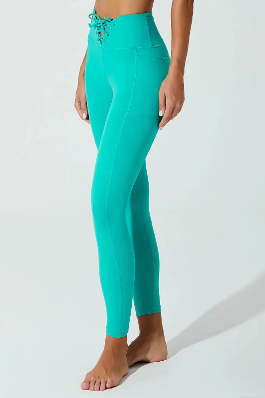 Layered Comfort Charlise High Waist Legging - Java