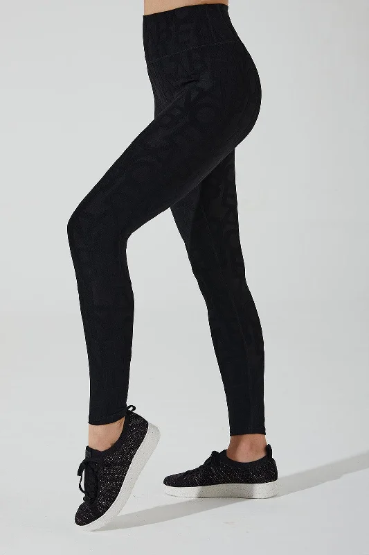 Elegant Comfort Classic Déese Fleur Legging 3D - Carbon