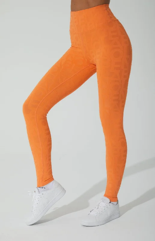 Luxury Style Classic Déese Fleur Legging 3D - Sunset