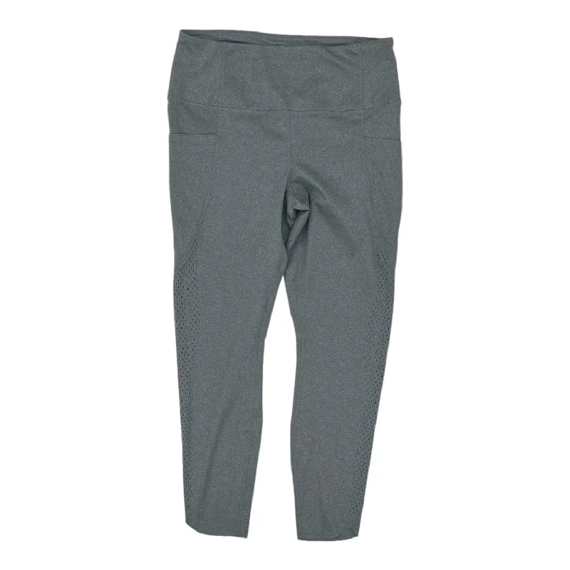 GREY ATHLETIC LEGGINGS by MEMBERS MARK Size:L