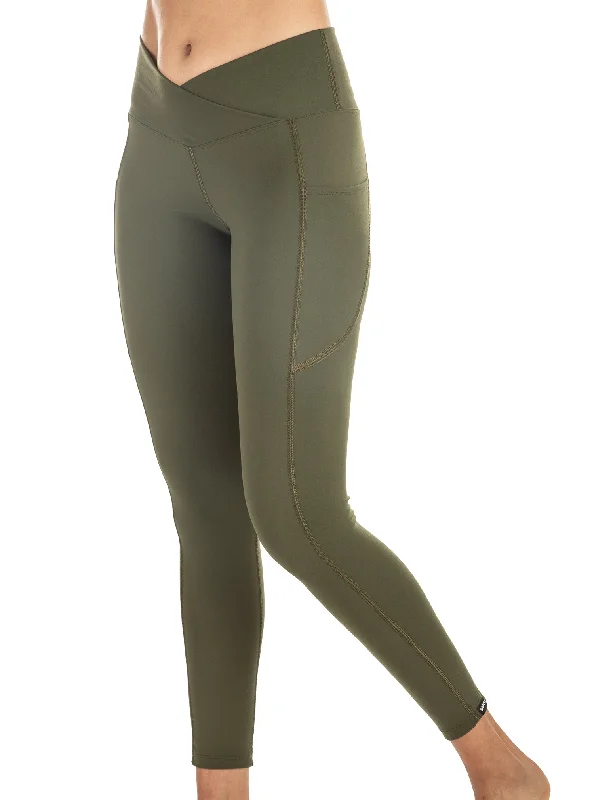 Comfortable Series Motion Cross Over Pocketed Legging