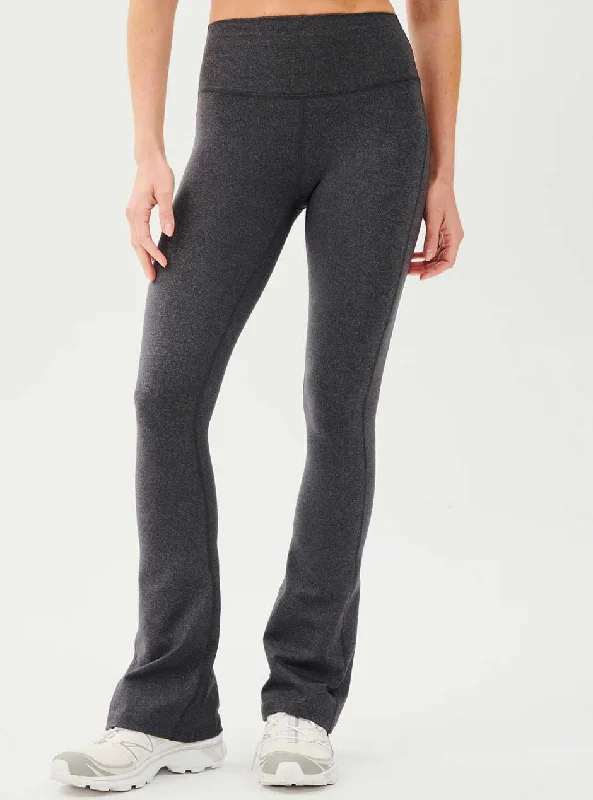 High-end Fabrics Splits59 Women's Raquel High Waist Flared Leggings - Heather Grey
