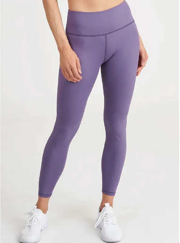 Comfortable And Casual Thrive Société Women's Seamless 7/8 Leggings - Loganberry Purple