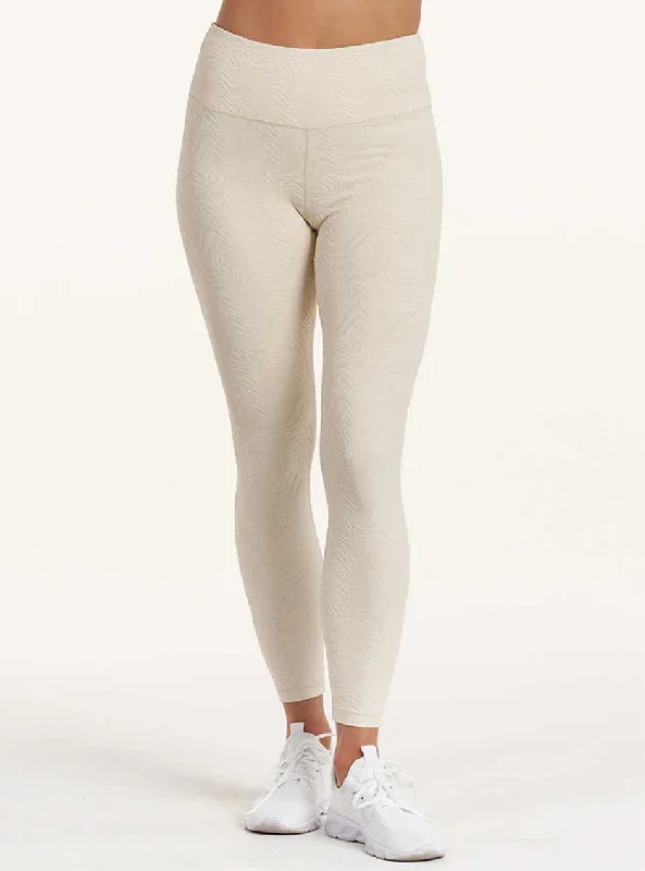 Urban Style Thrive Société Women's Ripple 7/8 Leggings - Chalk Off White
