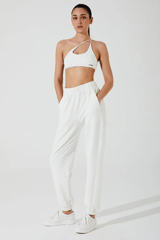 Sports Trend Woman Janet Sweatpant - White