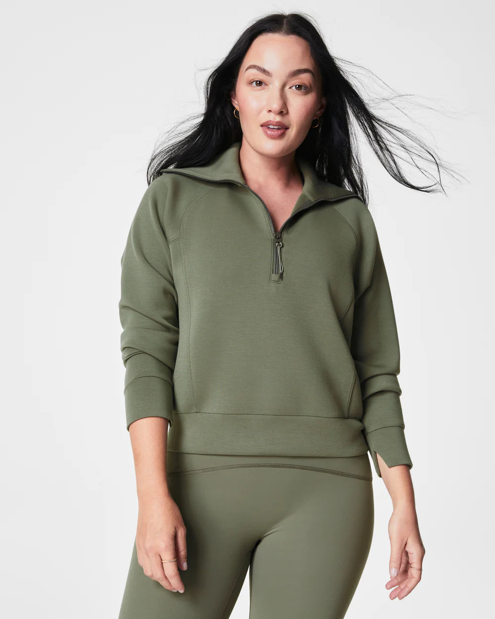 Stylish Casuals Air Essentials Wide Leg Pants - Clover