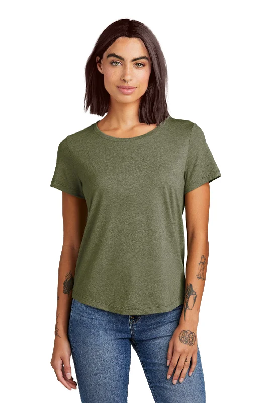 Comfortable Outfits Allmade Womens Short Sleeve Scoop Neck T Shirt - Olive You Green