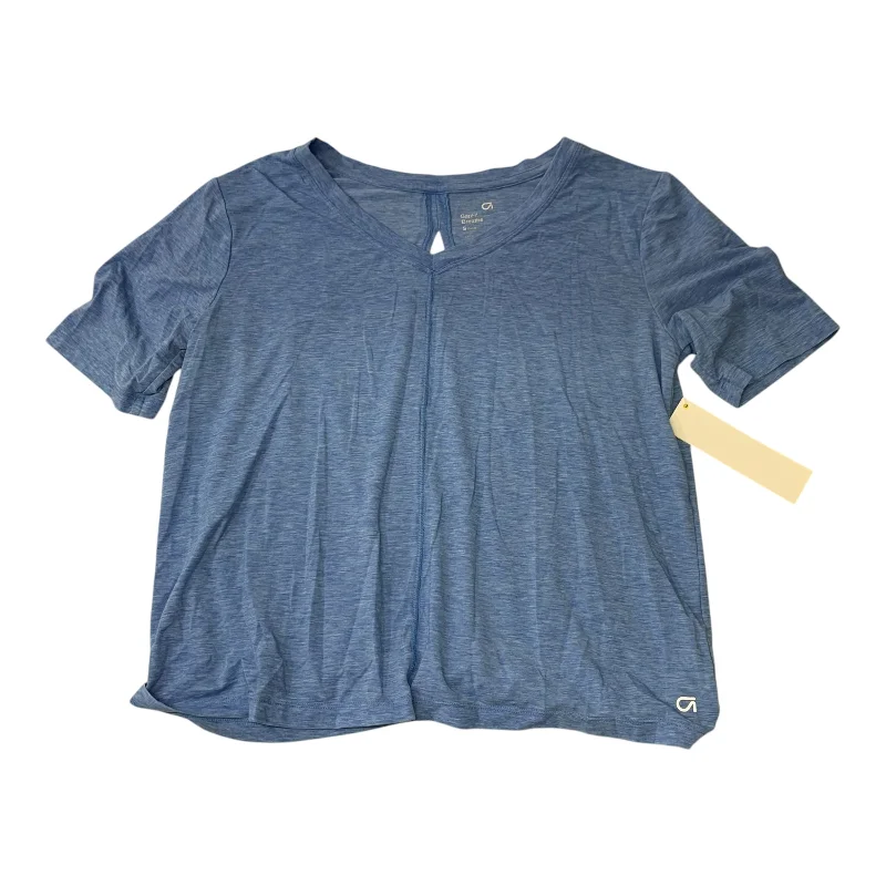 Trendy Looks Athletic Top Short Sleeve By Gapfit In Blue, Size: Petite   S