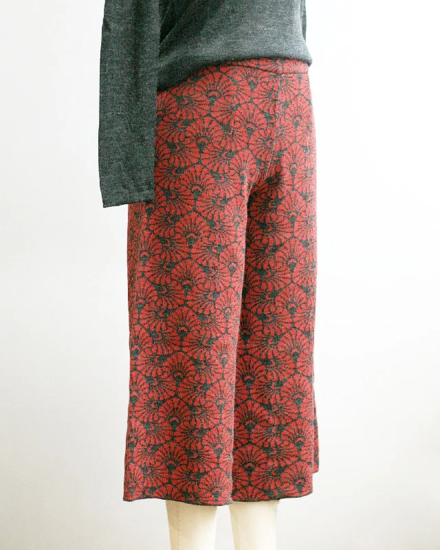 Youthful Vitality Baby Alpaca Nautilus Jacquard Culottes