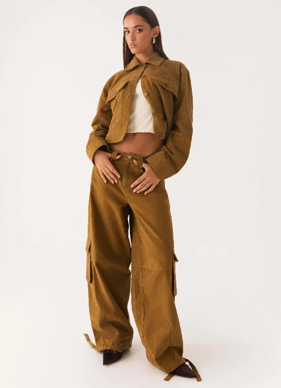 Back In Time Cargo Pant - Brown