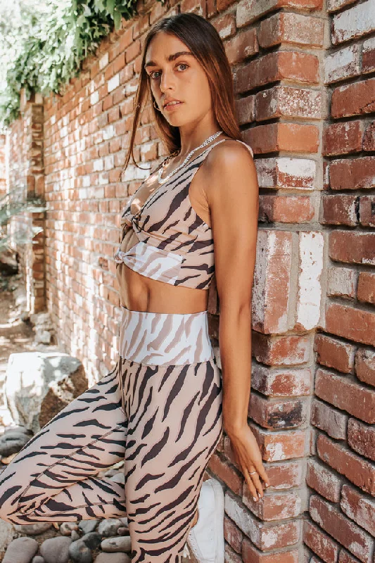 Soft Feel Beach Riot Piper Legging - Chapman Zebra