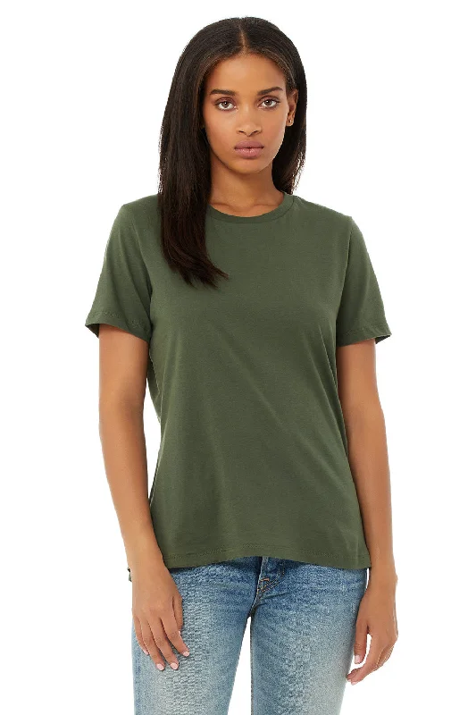 End Of The Year Bella + Canvas Womens Relaxed Jersey Short Sleeve Crewneck T-Shirt - Military Green End Of The Year Bella + Canvas Womens Relaxed Jersey Short Sleeve Crewneck T-Shirt - Military Green