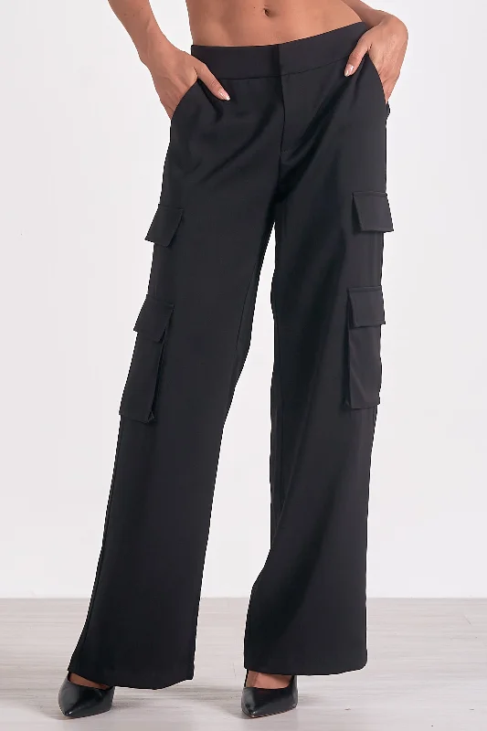 Minimal Classic Cargo Wide Leg Pant