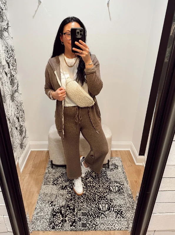 Relaxed Weekend Wear Monrow French Terry Lounge Pant