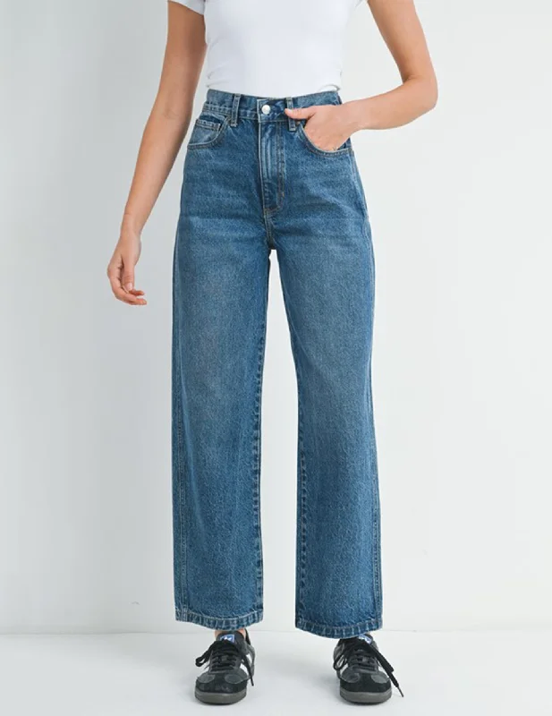Short Design Ines Relaxed High-Rise Jeans