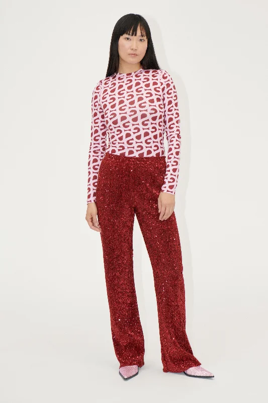 Classic Choice Long Pants - Bordeaux