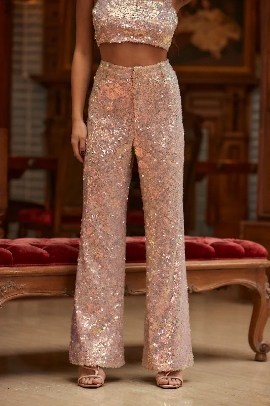 Sports Fashion Marina Mermaid Sequin Trousers