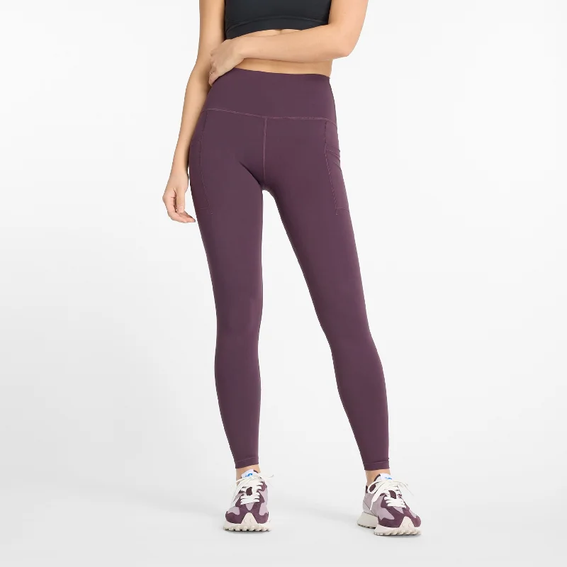 Stylish Fit New Balance Women's NB Sleek Pocket High Rise Legging 27"