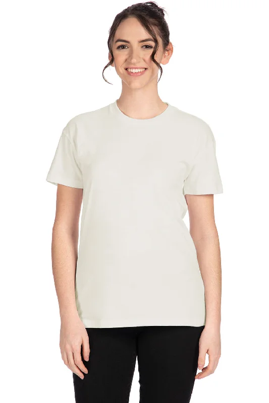 Soft Fashion Next Level Womens Relaxed Short Sleeve Crewneck T-Shirt - White