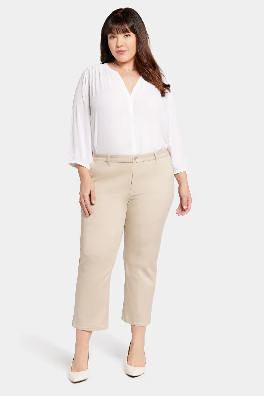 Versatile Style Piper Trouser Pants In Plus Size - Feather
