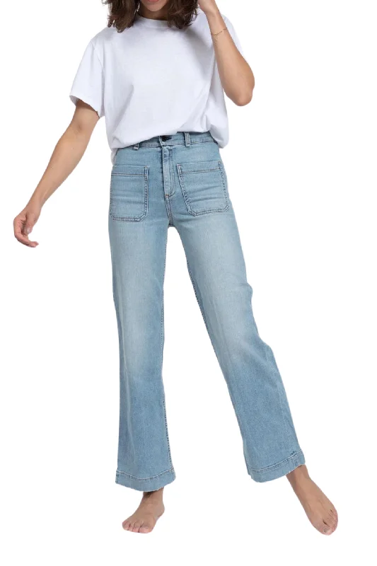 Celebrity Must-have Sailor Pant in Water Street