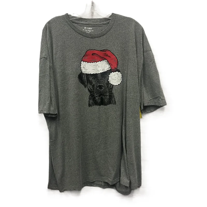 Fashion Selection Top Short Sleeve Basic In Multi-colored, Size: 3x