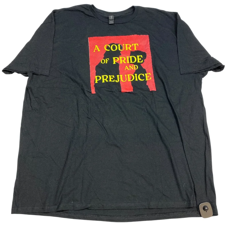 Fresh Comfort Top Short Sleeve By Gildan In Black, Size: 3x