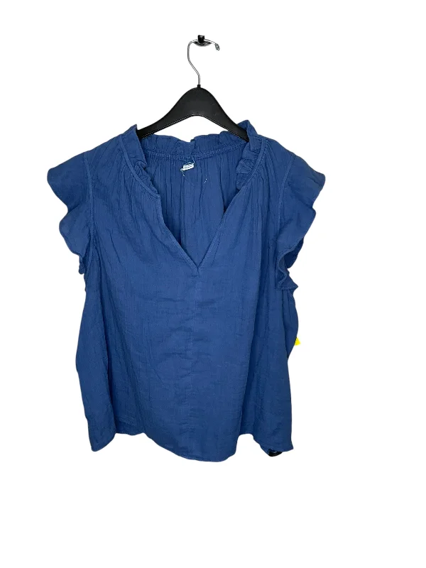 Energy Wear Top Short Sleeve By Old Navy In Blue, Size: 1x