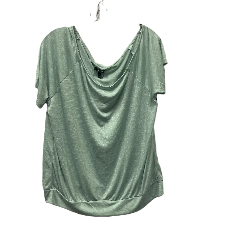 Lazy Home Top Short Sleeve By Torrid In Green, Size: 2x