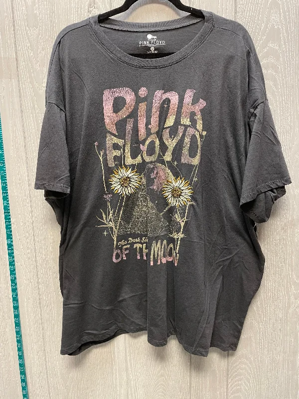 Soft Tops Top Short Sleeve By Torrid In Grey, Size: 3x