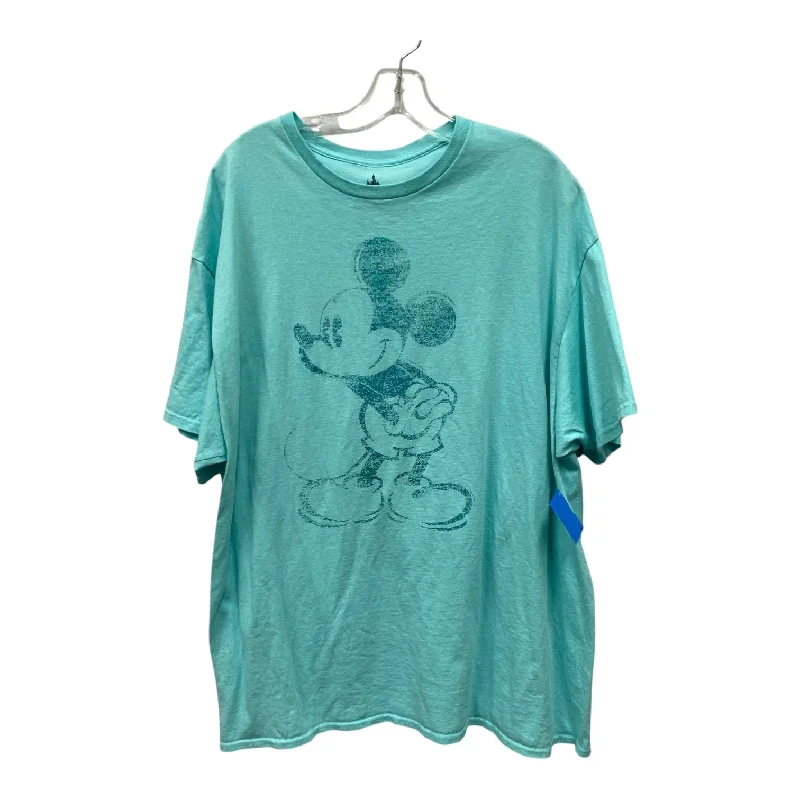 Cool Summer Top Ss By Disney Store In Blue, Size:1X