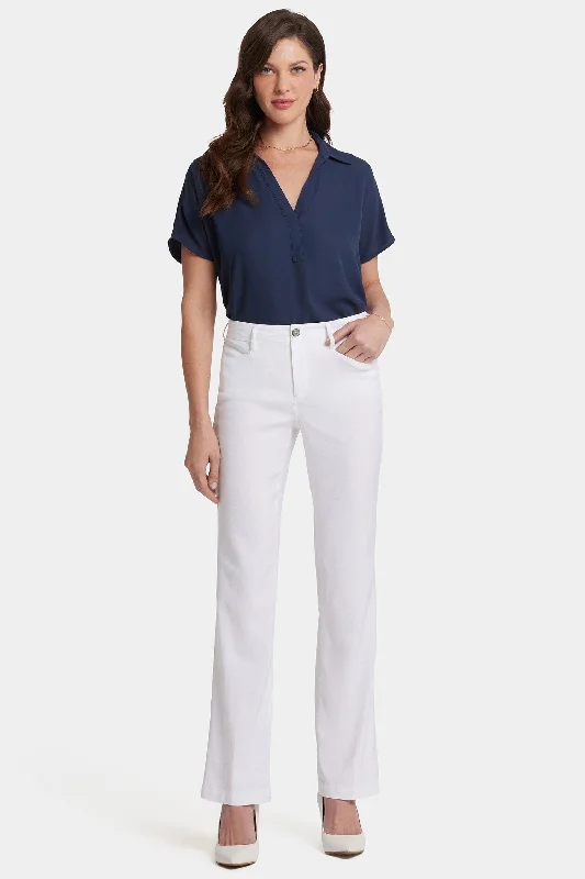 Casual And Casual Trouser Pants - Optic White