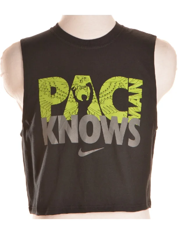 All-Day Wear Label Polly Cropped Sports T Vest