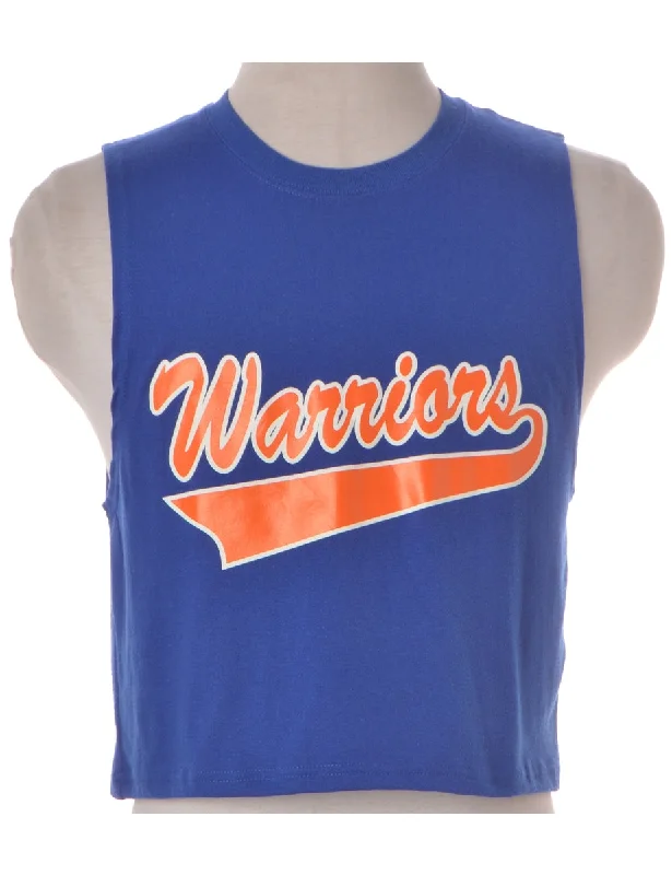 High-end Design Label Polly Cropped Sports T Vest